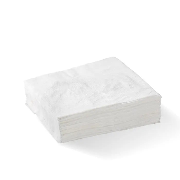 1 Ply 1/4 Fold White Lunch Napkin (3000)