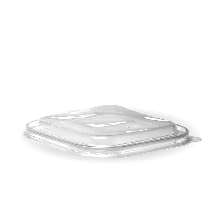 750ml-1,400ml Clear PP Square Container Lid (300)