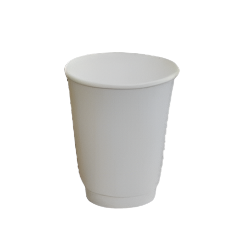 8oz white double wall Coffee Cups (500pcs/ctn)
