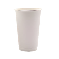 16oz white double wall Coffee Cups(500pcs/ctn)
