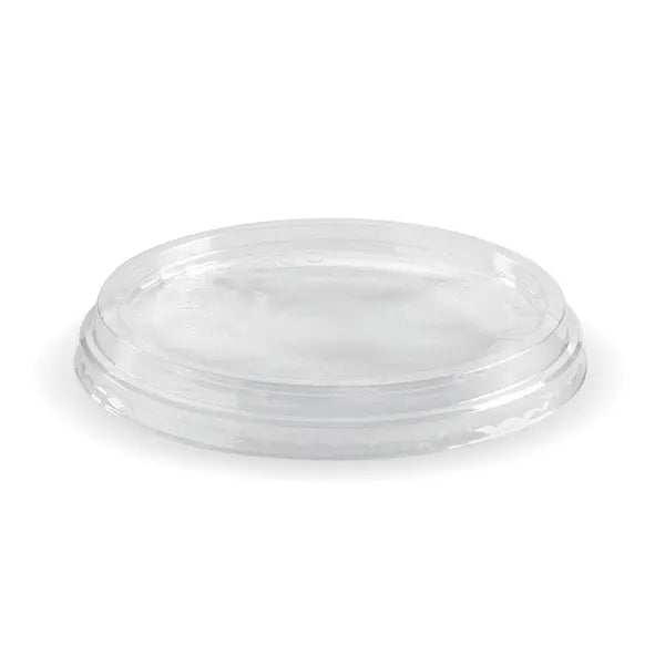 240-500ml PLA Round Container Flat Lid (Carton 500)