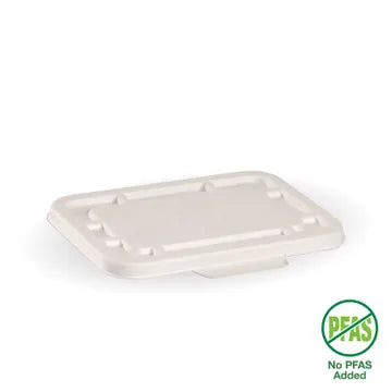 500ml & 600ml Sugarcane Takeaway Lid (500pcs/ctn)