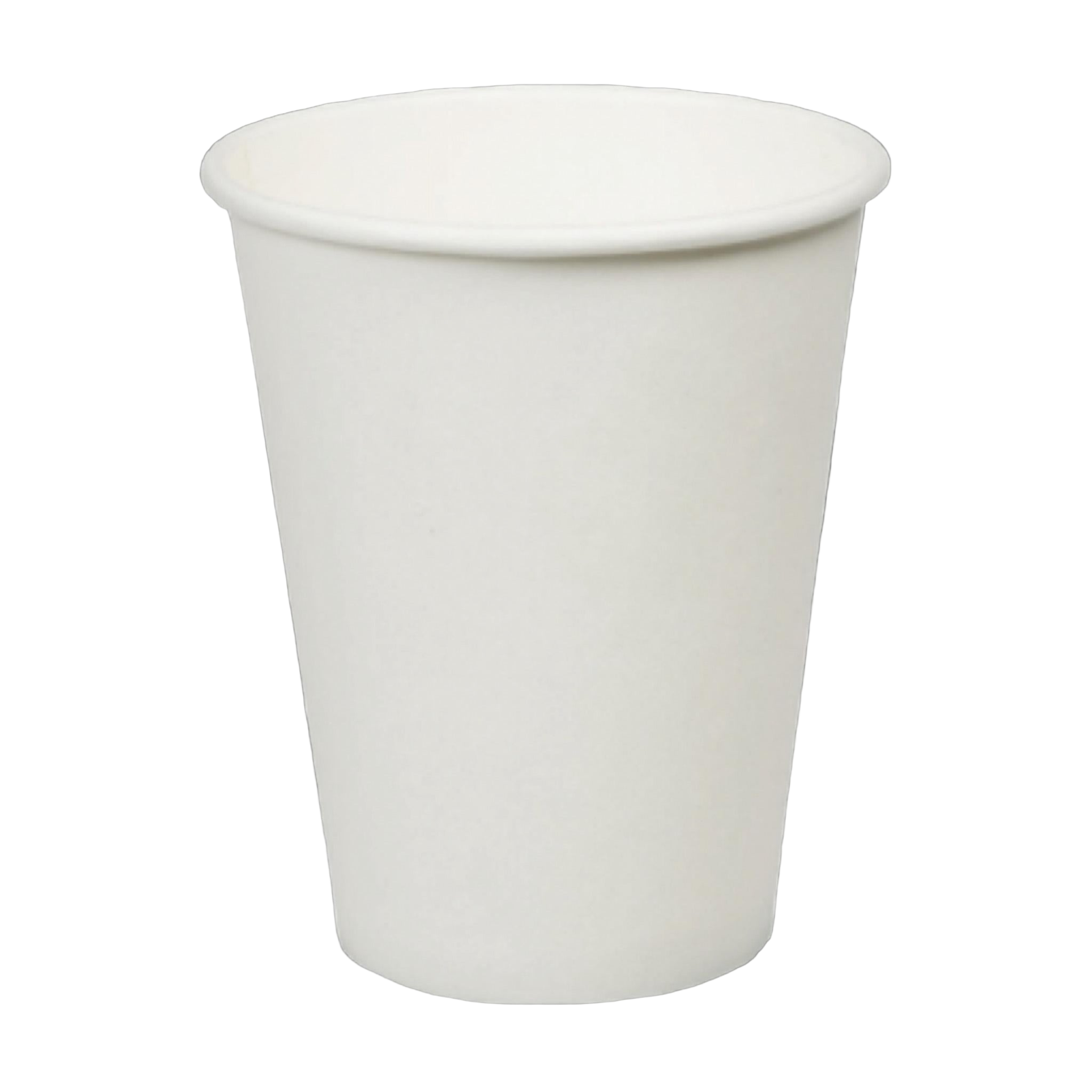 12oz Single Wall Coffee Cups/ White (1000pcs/ctn)