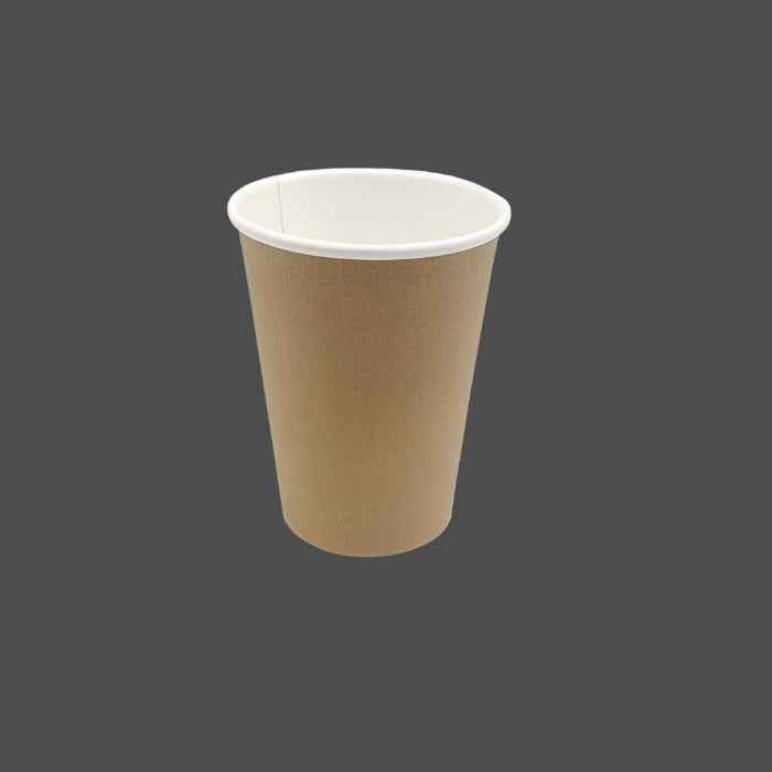 12oz Single Wall Coffee cups / kraft (1000pcs/ctn)