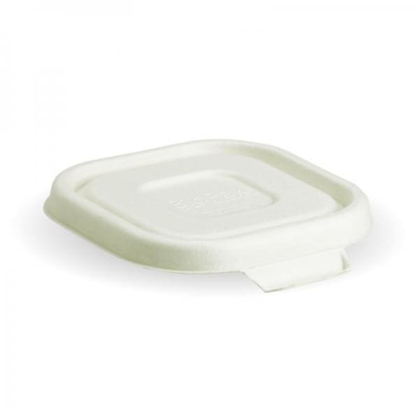 280-630ml Square Sugarcane Lids (600pcs/ctn) - Square