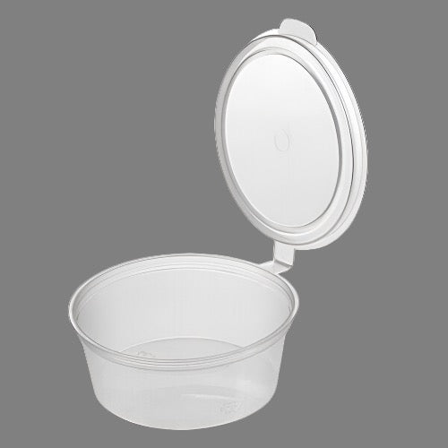 2oz Sauce Container with Hinged Lid (1000pcs/ctn)