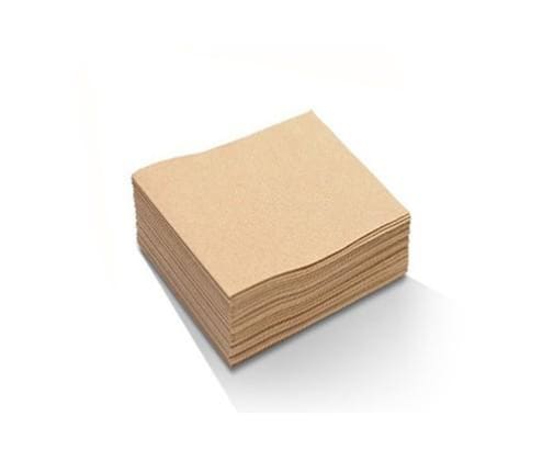 2ply Natural Cocktail Napkins (Carton 2000) - Napkins