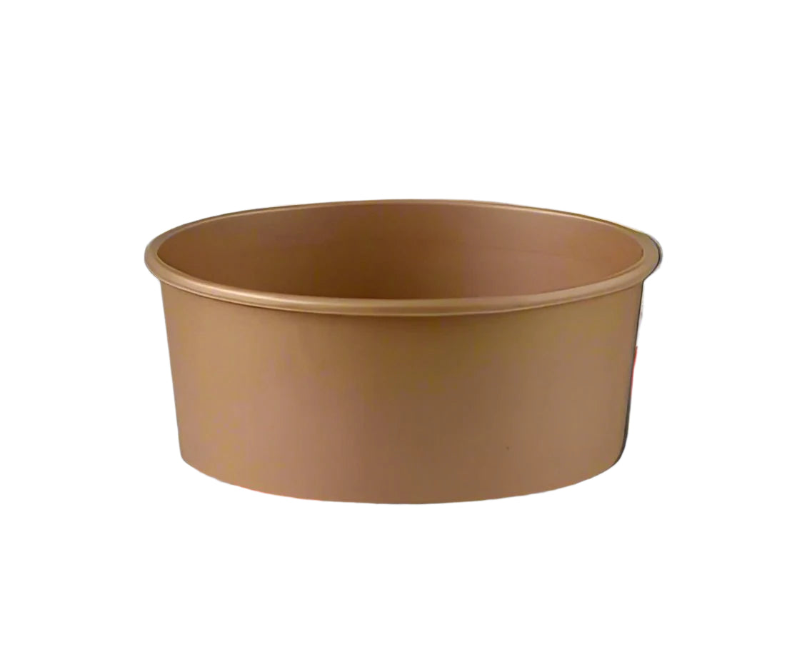 32oz/950ml Kraft Salad Bowls (300pcs/carton) - Paper Bowls &