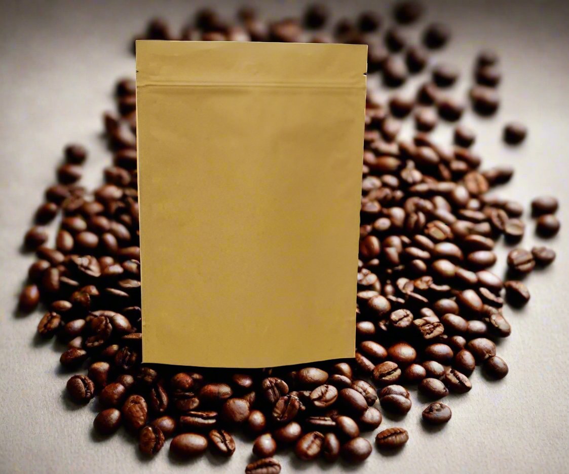500gm Coffee Pouch Brown Kraft (500pcs/ctn)