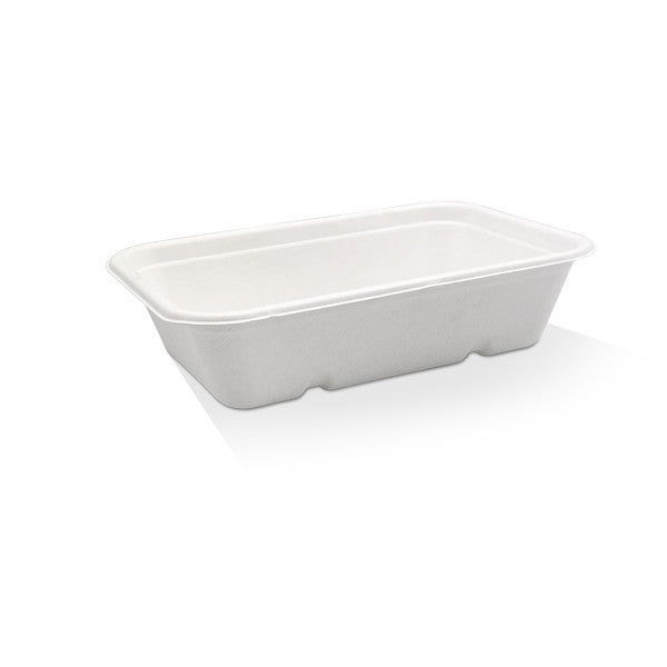 650ml Sugarcane Rectangle Containers (500pcs/ctn)