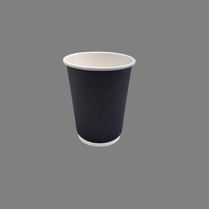 8oz Double Wall Cup / Black (500ps/ctn)