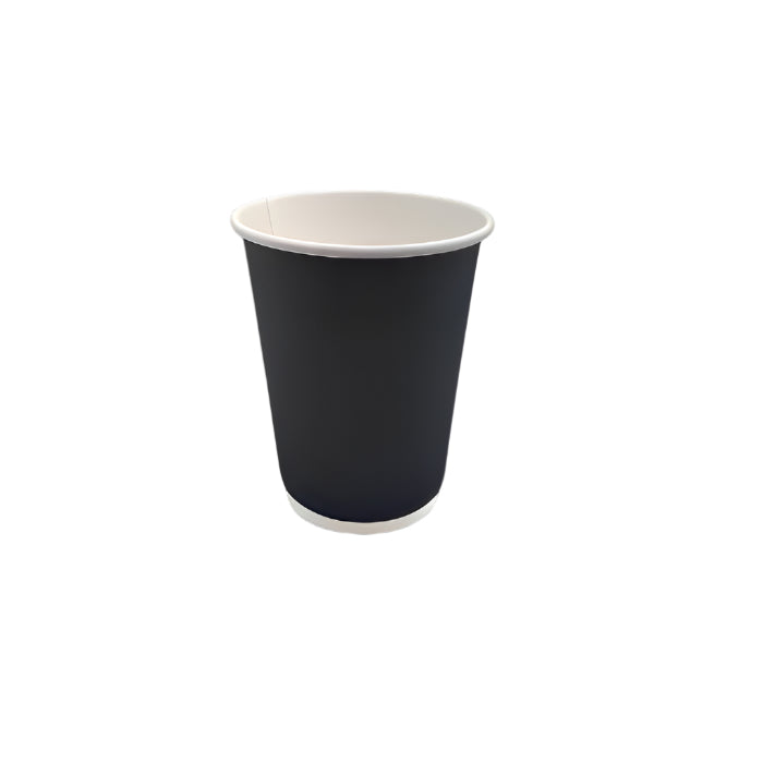 8oz Double Wall Cup / Black (500ps/ctn)