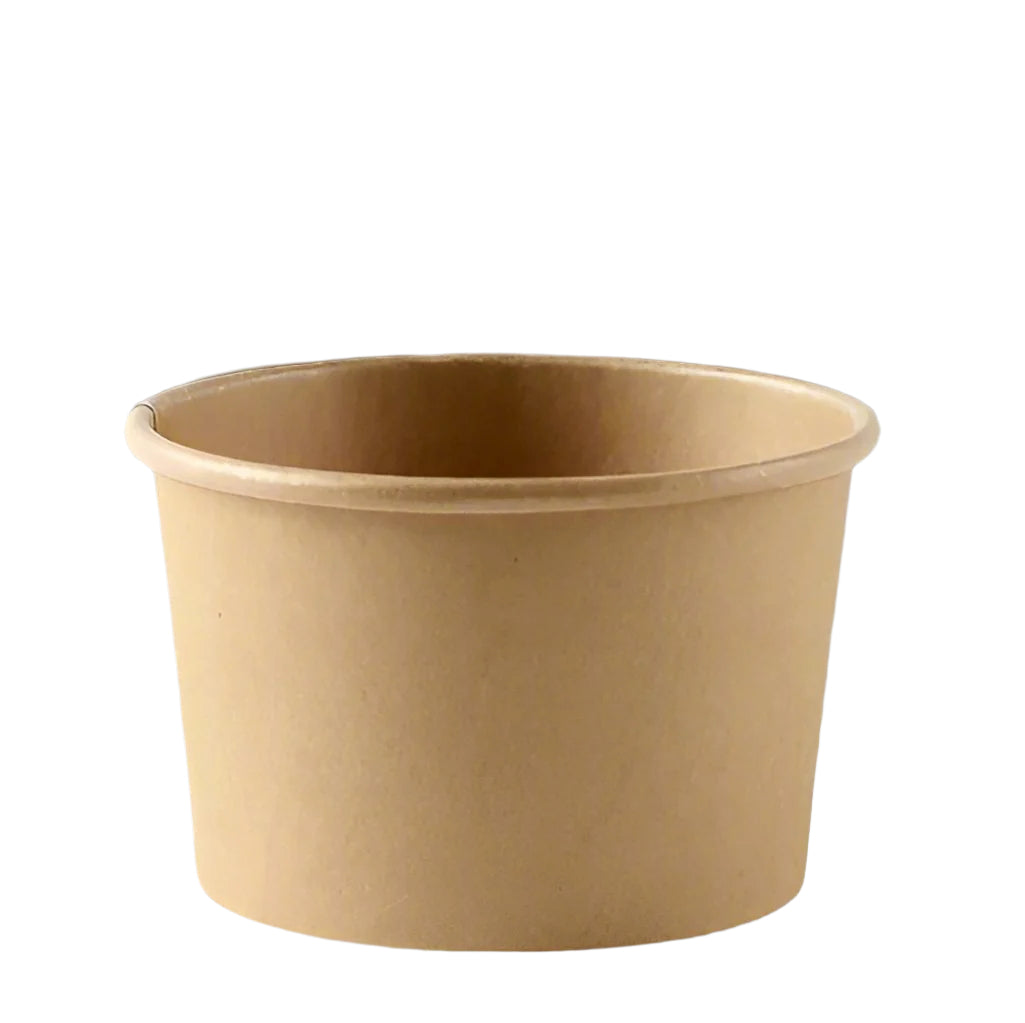 8oz Kraft Paper Soup Bowls (500pcs/ctn)
