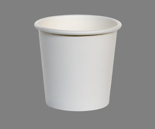 4oz Single Wall Coffee Cups/ White (1000pcs/ctn)