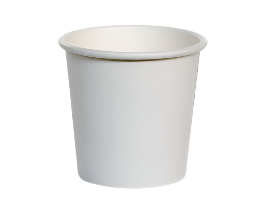 4oz Single Wall Coffee Cups/ White (1000pcs/ctn)