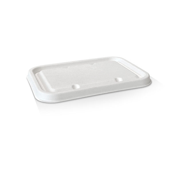 Sugarcane Lid for Takeaway Container 500/650/750ml (500pcs/ctn)