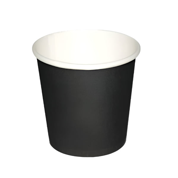 4oz Single wall Coffee Cups /Black (1000)