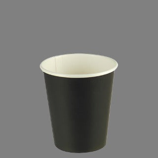 6oz Single Wall Coffee Cup/ Black (1000)