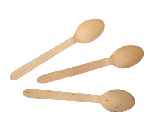 Biodegradable Wooden Spoon (1000 pcs/ctn) - Cutlery