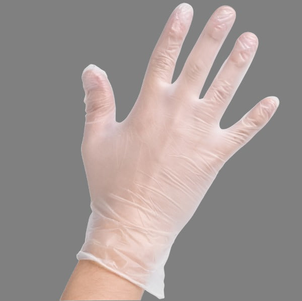 Gloves Clear Vinyl Powder free (10x100pcs/ carton) - Gloves