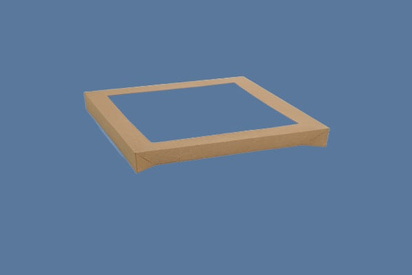 Square Catering Tray Lid - Medium 250x250x30 mm (100pcs/ctn)