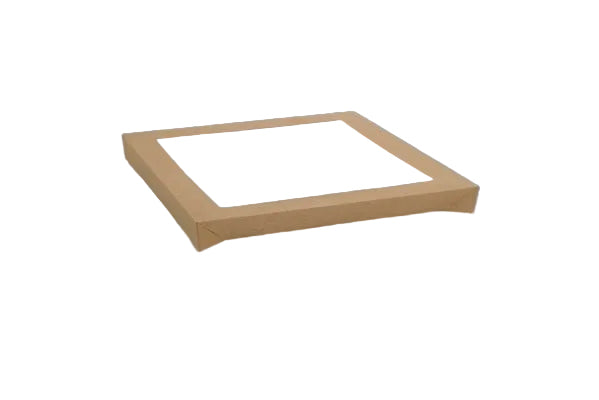 Square Catering Tray Lid - Medium 250x250x30 mm (100pcs/ctn)
