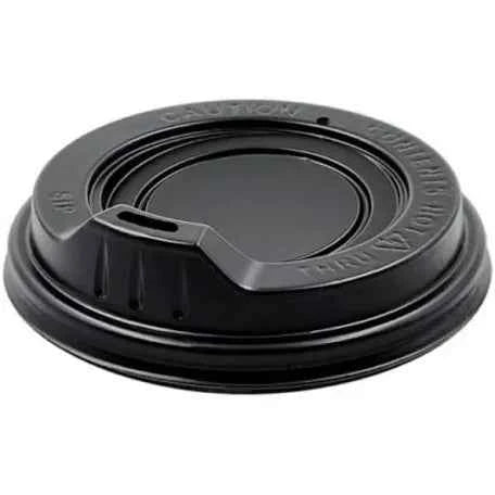 12/16oz Slipper lid / Black (1000)