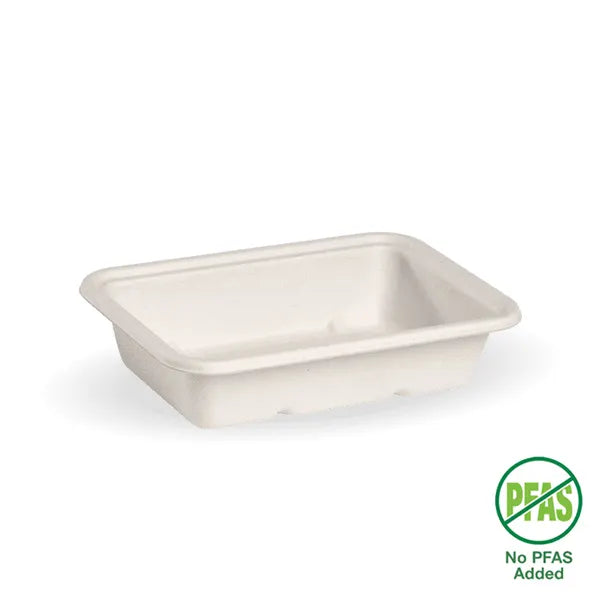 500ml Sugarcane Rectangle Containers (500pcs/ctn)