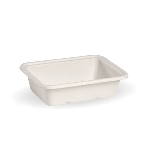 650ml Sugarcane Rectangle Containers (500pcs/ctn)