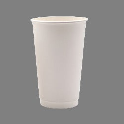 16oz white double wall Coffee Cups(500pcs/ctn)