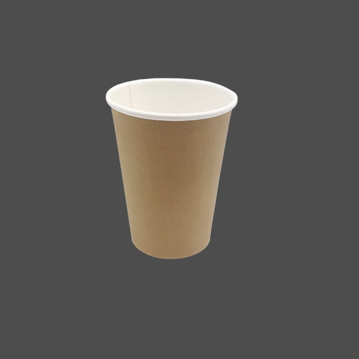 12oz Single Wall Coffee cups / kraft (1000pcs/ctn）