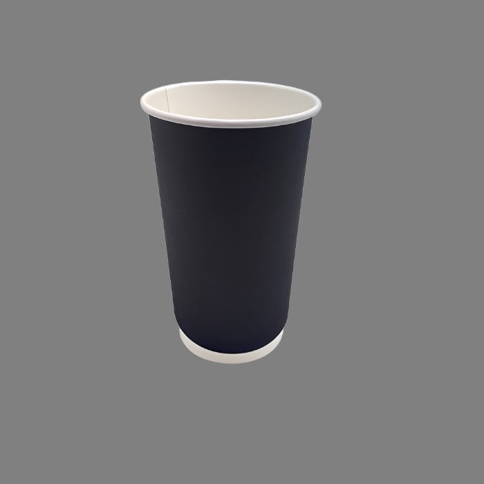16oz Double Wall Cup / Black (500pcs/ctn)
