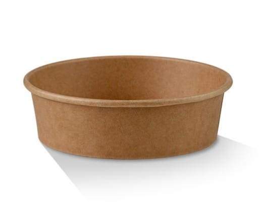 16oz/480ml Kraft Salad Bowl (300pcs/carton) - Paper Bowls & 