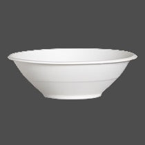 32oz Sugarcane Bowl (500pcs/ctn) - White - Sugarcane Bowls &