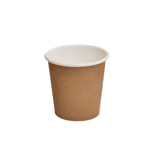 4oz PLA Coated Single Wall Coffee Cups (1000pcs/ctn) - 