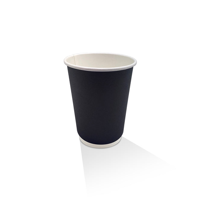 8oz Double Wall Cup / Black (500ps/ctn)
