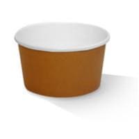 8oz/250ml PLA Coated Hot/Cold Paper Bowls (1000pcs/ctn) - 