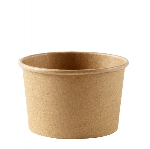 8oz Kraft Paper Soup & Ice-Cream Bowls (500pcs/ctn)