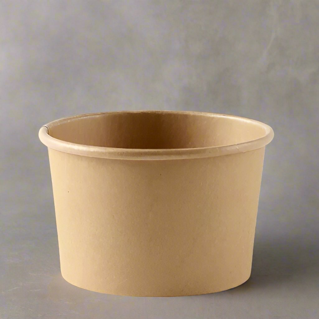 8oz Kraft Paper Soup & Ice-Cream Bowls (500pcs/ctn)