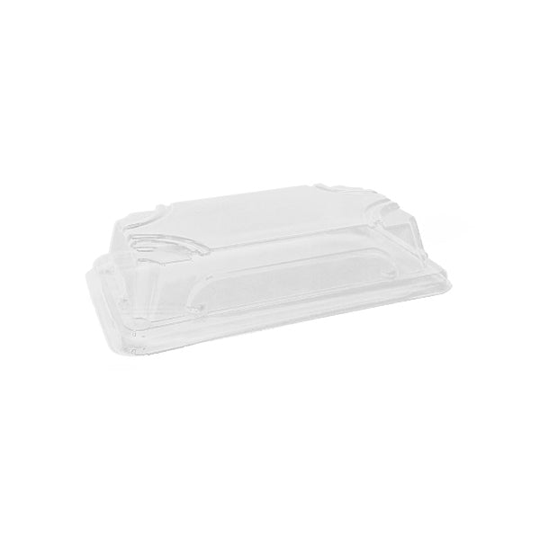 Sushi Tray PET lid -Medium (600pc/ctn) Size:167 x117 x 35 mm