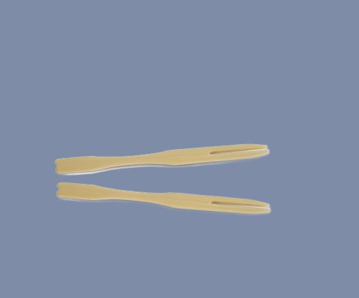 Bamboo Cocktail Fork 90mm (10000pcs/ctn) - Cutlery
