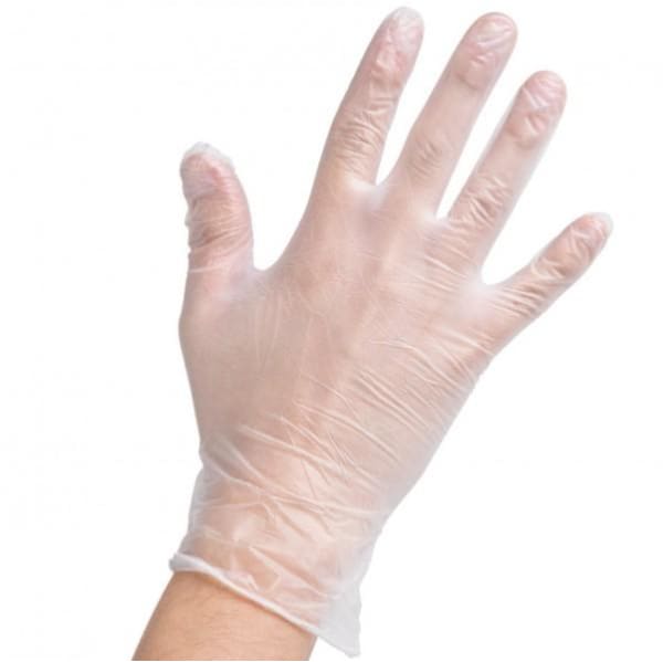Gloves Clear Vinyl Powder free (10x100pcs/ carton) - Gloves