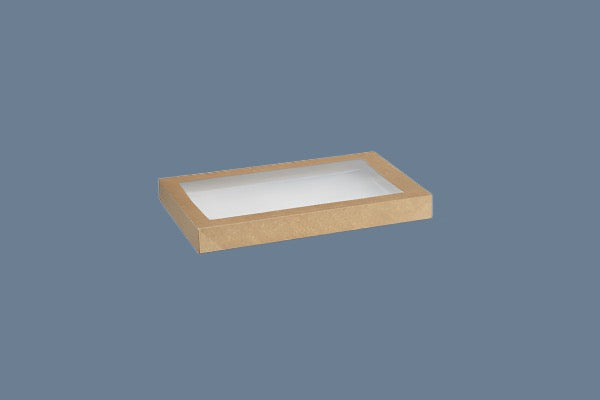 Rectangle Catering Tray Lid -Small (100pcs) Size:280x 180x 30mm