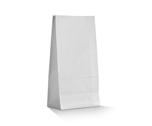 SOS#8 Takeaway Bags (1000pcs/ctn) - White - SOS Bags